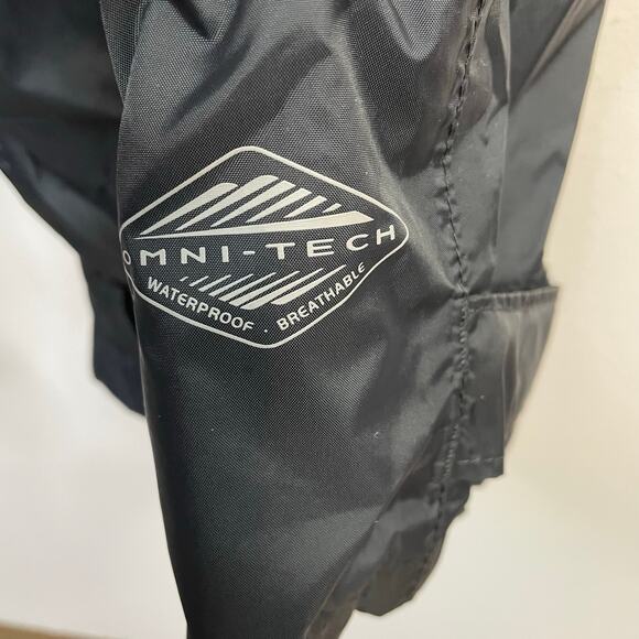Columbia Omni-Tech Seam Sealed Waterproof Rain Pants Black Nylon Outdoors XXL - Picture 5 of 12